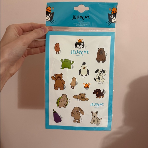 Jellycat Icon Sticker Sheet - Picture 1 of 2